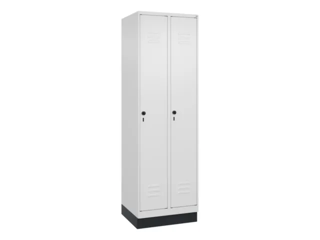 locker voor scheiding van kleding,HxBxD 1950x600x500mm,2vak