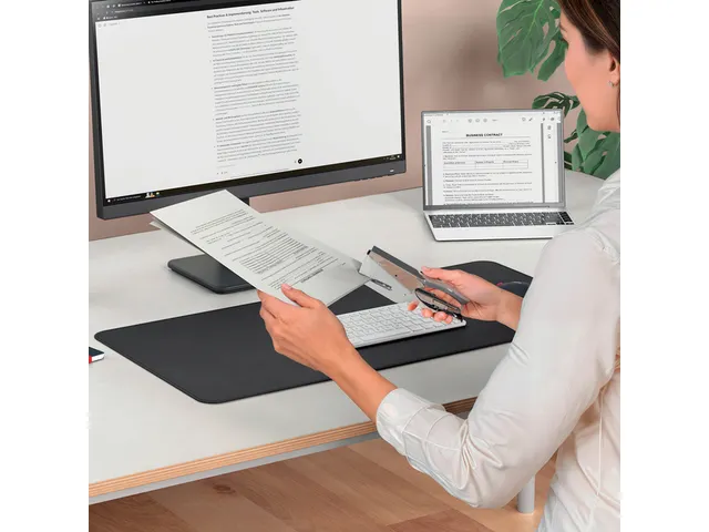 Pince agrafeuse Rapid 1DX 50 feuilles 24/6 chrome