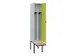 locker voor scheiding van kleding,HxBxD 2120x400x815mm,1vak
