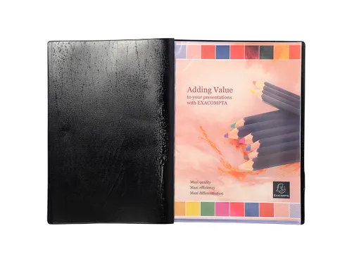 Showalbum Vega PVC o paak 30 tas A4 zwart