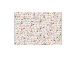 Placemat 45x32cm PVC Foya Bloemen 6 Stuks - 1