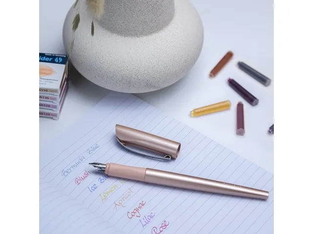 Stylo plume Calligraphie Schneider Callissima Abricot 1,1mm