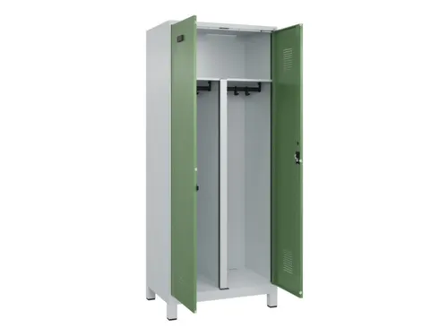 PBM-locker,HxBxD 1950x800x500mm,2vak,vak B 400mm,cil.-slot
