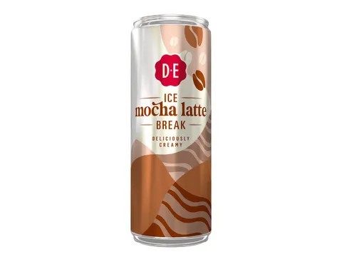 Ijskoffie Douwe Egberts moccha latte blik 250 ml