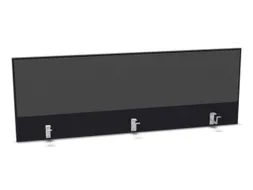 opzetpaneel bureau aanbouw achter CC-zwart BN8010-antraciet 1600mm