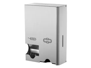 MediQo-line Maandverband- & tampondispenser klein RVS anti-fingerprint - 4