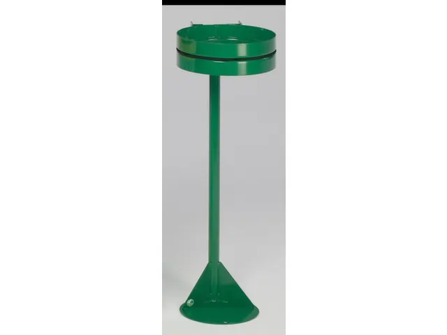 Afvalverzamelaar Voor 120 liter-Zakken Staander Plaatstaal Groen