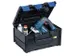 Assortimentskoffer,HxBxD 215x396x296mm,ABS,koffer zwart