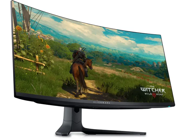 Alienware 34 Inch gebogen QD-OLED gamingmonitor AW3423DWF