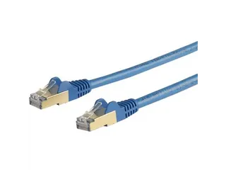 Kabel Blauw CAT6a Ethernet 10m - 1