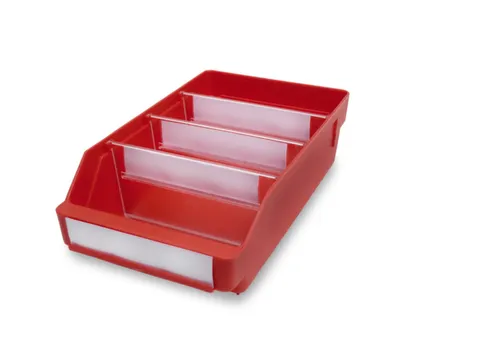 Stellingbakken Pp Hxbxd 95X180X300Mm Rood