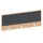 baliepaneel bureau aanbouw achter NE-esdoorn BN8010-antraciet 1200mm