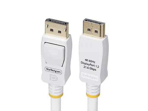 3m VESA Gecertificeerde DisplayPort 1.2 Kabel Wit