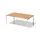 vergadertafel/directiebureau,HxBxD 650-850x2000x1200mm,rechthoekig