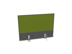 opzetpaneel bureau aanbouw achter MS-donkergrijs BN7048-groen 800mm
