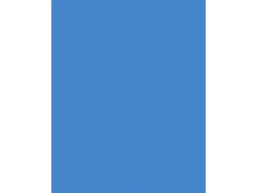 Etalagekarton Folia 48x68 cm 400gr Nr 312 Middenblauw