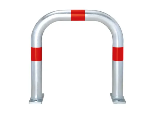 beschermbeugel,v. laadzuilen,boog,HxB 500x500mm,staal vuurverzinkt