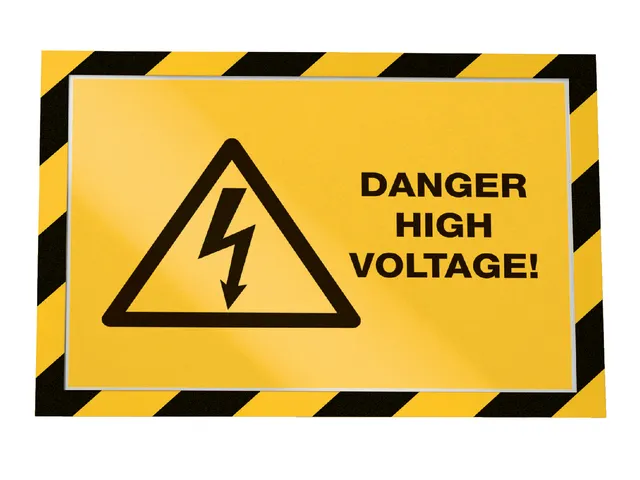 Duraframe Durable 4945130 security A4 magneet geel/zwart