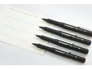 Fineliner STABILO dr!ver Fijne punt 0.4 mm Groen - 4