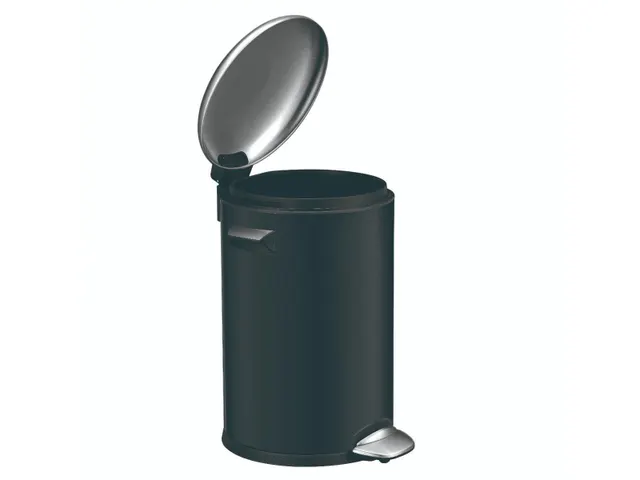 Pedaalemmer Belle Deluxe 3 Liter Zwart / Mat RVS