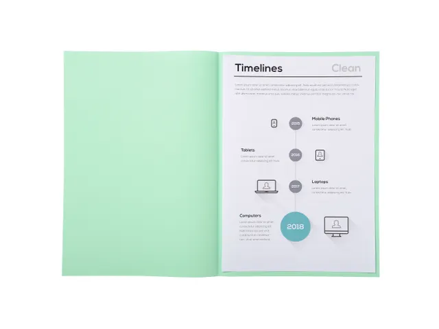 100 inlegmappen SUPER 60 22x31cm Lichtgroen