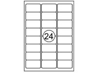Etiket Quantore 63.5x33.9mm wit 360stuks