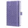 Weekagenda Flair A6 2026 (NL/FR/EN/DU) Dark Purple Hardcover