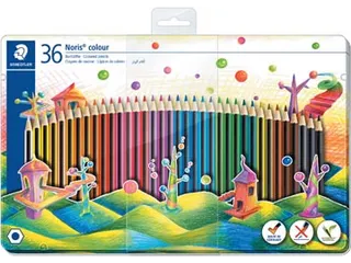 Staedler kleurpotloden Noris Colour metalen doos 36 stuks - 3
