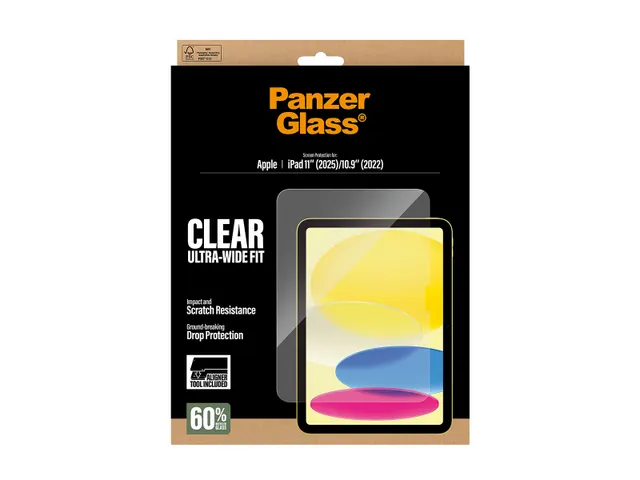PanzerGlass Screen Protector iPad 11 inch (2025-2026) | 10.9 inch (