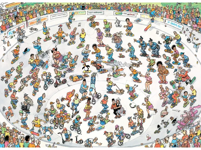 Skateboarden in de bowl 2000 stukjes puzzel Legpuzzel