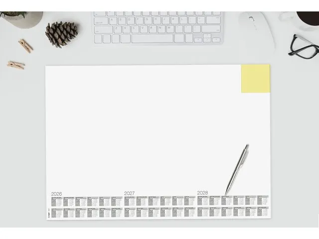 Designonderlegger Sigel Memo Wit 26/27/28. 59,5x41cm 30 vel 80 grams