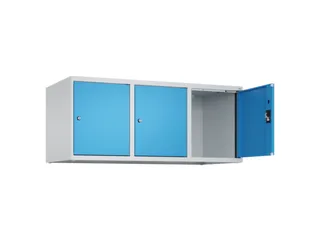 opzetkast,v. locker,3vak.,vak B 400mm,HxBxD 500x1200x500mm - 1