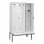 locker met bank,voor scheiding van kleding,HxBxD 2120x1200x815mm,4vak