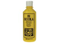 Plakkaatverf Ecola Flacon van 500 ml Geel