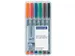 Viltstift Staedtler OHP Lumocolor 315 Non Permanent 1.0mm Assorti 6st