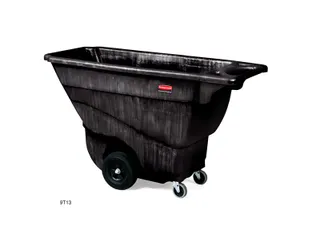 Kantelwagen 400 Liter Zwart 204Kg - 6