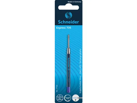 Balpenvulling Schneider Express 735 F op blister blauw