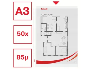Showtas Esselte 55231 Standaard A3 PP 0.09mm 11-gaats 50 stuks - 7