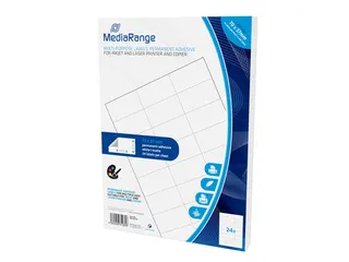 Mediarange Etiketten 70X37Mm 1200Stuk Wit Permanent - 2
