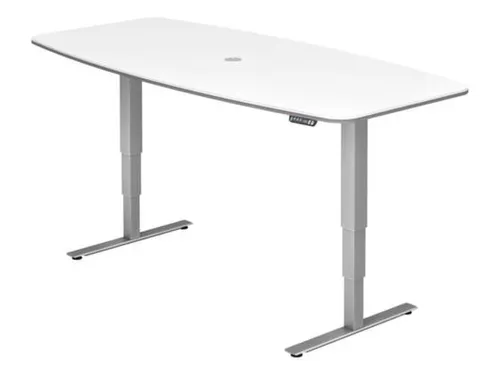 In hoogte verstelbare vergadertafel,HxBxD 635-1285x2200x1030mm