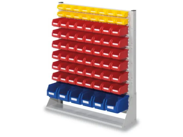 Stellingwand Hxbxd 1100X1000X240Mm Enkelzijdig 70Bakken