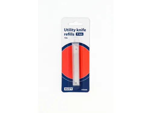Snijmes vullingen IEZZY 9mm 10 stuks