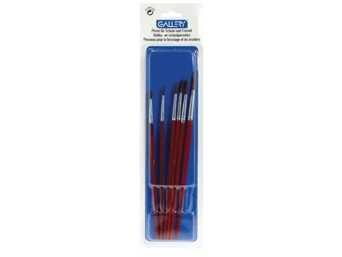 Aquarelpenseel Blister Met 6 Penselen Nr 01-06