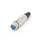 Vrouwelijke 3p Xlr Plug Vernikkeld