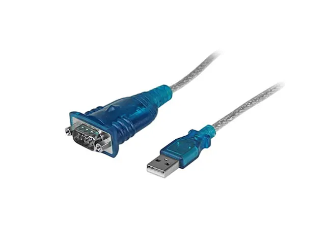 1-Port USB-naar-RS232 DB9 Seriële Adapterkabel M/M