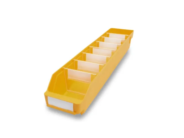 Stellingbakken Pp Hxbxd 95X120X600Mm Geel