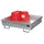 Opvangbak 4x 200l Opvangvol. 280l Vuurverzinkt 335x 1200x 1200mm Open