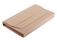 Wikkelverpakking Cleverpack A4 Met Zelfklevende Strip Bruin 10stuks