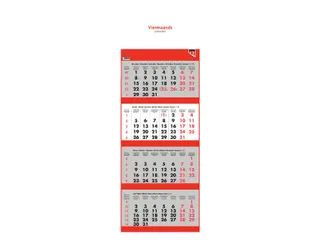 4-Maandskalender 2027 Quantore - 1