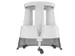 marchepied sur roulettes,plastique,RAL7035,repose-pied Ø 283mm